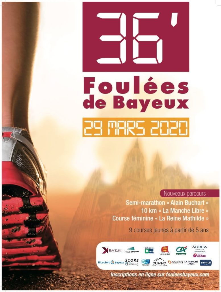 affiche-Bayeux-2020-foulee